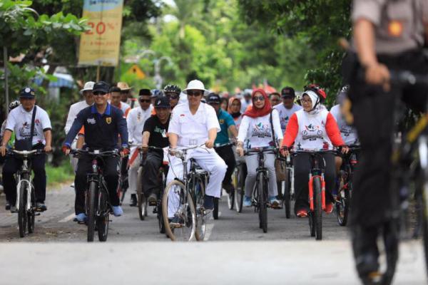 Gowes Pakai Ontel, Menpora Canangkan Hari Bersepeda Nasional