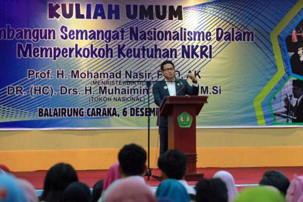 Cak Imin Bicara Nasionalisme di Universitas Bung Hatta