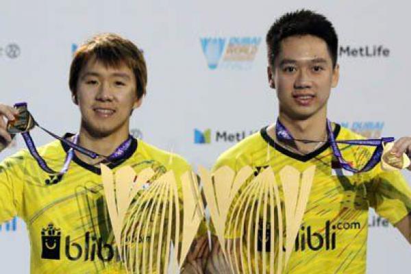 Indonesia Juara Dunia Ganda Putra Badminton 2017