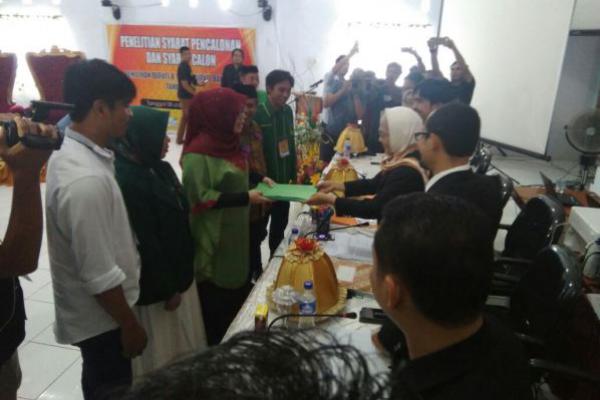 Didukung PKB, Pasangan Andi Sugiarti-Andi Mappatoba Daftar Pilbup Bantaeng