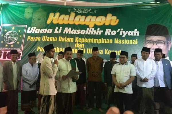 Usai Halaqoh, 1000 Ulama Cilacap Beri Mandat Cawapres ke Cak Imin