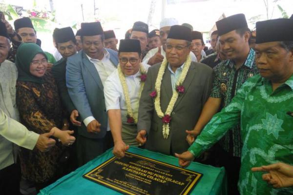 Resmikan Koperasi NU di Cilacap, Kiai Said Sebut Cak Imin Cawapres