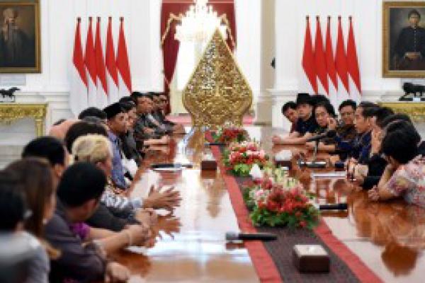 Jokowi Ingin Ada Target Besar Musik Indonesia