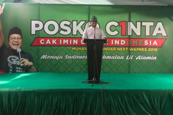 Resmikan Posko C1nta Jember, Cak Imin: Cinta Bersemi di Hati Kita
