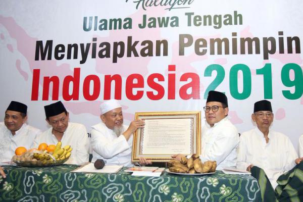 Ulama Jateng Dukung Cak Imin Cawapres 2019
