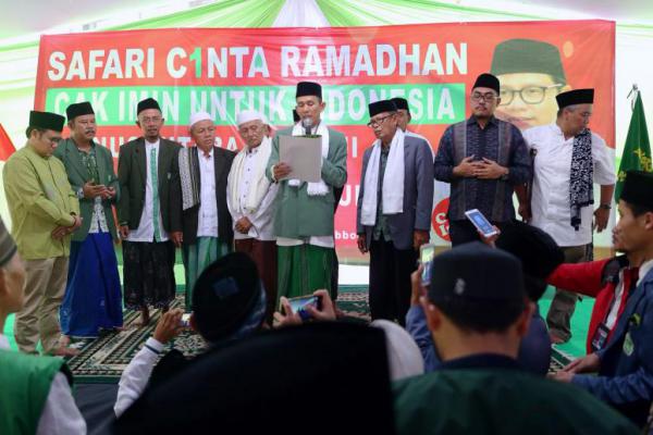Cak Imin Terima Mandat Cawapres dari Majelis Kiai dan Ulama se Bogor