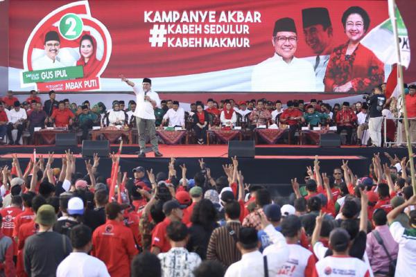 Kampanye Gus Ipul-Mbak Puti, Cak Imin: Jatim Butuh Pemimpin yang Ngayomi