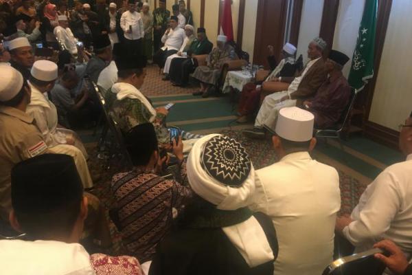 Dukung Cak Imin Wapres Jokowi, Kiai Sepuh Temui PBNU
