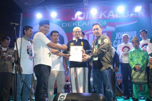 Dukung Cak Imin Cawapres, Relawan JOIN di Kalbar Gelar Deklarasi