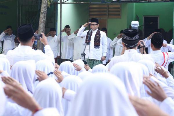 Cak Imin Sarungan Rayakan HUT RI 73 di Bantul, Begini Pesannya