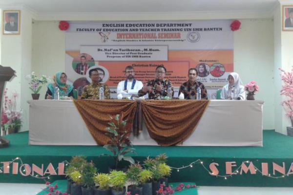 Jurusan TBI UIN Banten Gelar Seminar Enterpreneurship