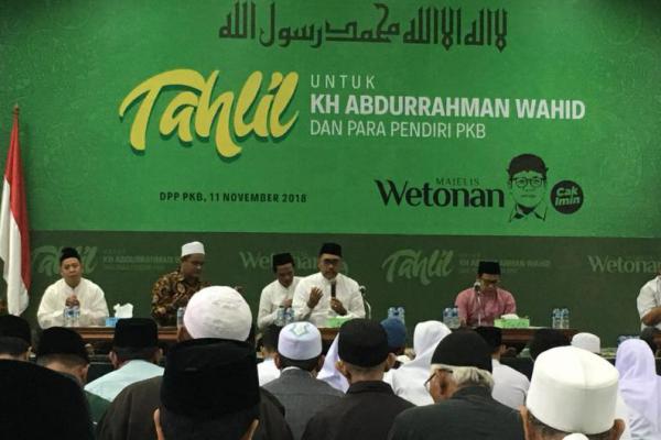 Cak Imin Undang 100 Yatim dan 75 Kiai Doakan Gus Dur-Muassis PKB
