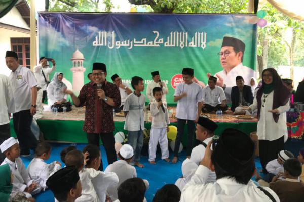 Cak Imin Beri Santunan 1000 Anak Yatim di Tangsel