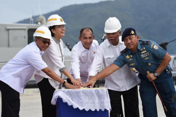 Sri Mulyani Resmikan Revitalisasi Pantai dan Penataan Kawasan Wainitu, Ambon