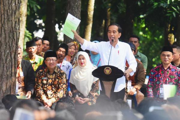 Soal Lahan Prabowo, Jokowi: Apa Saya Pernah Bilang Masalah?