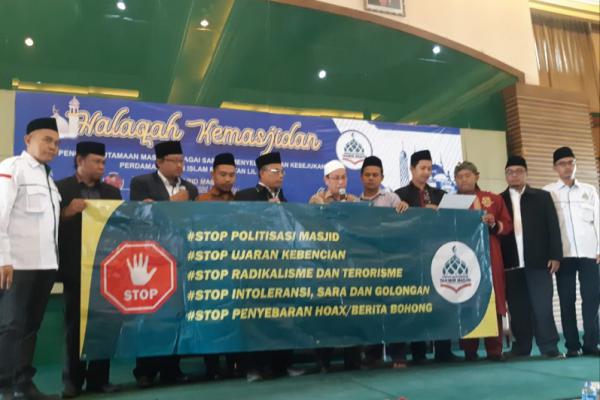 Takmir Masjid se-DKI Jakarta Deklarasi Tolak Politisasi Masjid