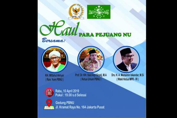 PBNU Gelar `Haul Para Pejuang NU` untuk Hormati Jasa Pejuang NU