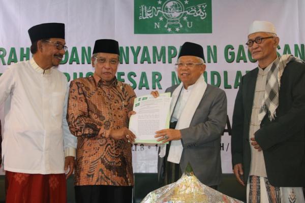 Amanat PBNU untuk Pasangan Joko Widodo-KH Ma’ruf Amin