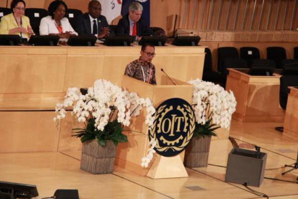 Menaker Desak ILO Ciptakan Kerjasama Multilateral antar Negara.