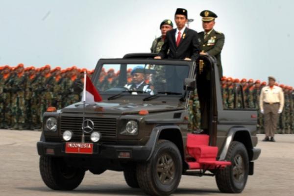 Hadiri HUT TNI, Presiden Apresiasi Pengabdian TNI Pada Bangsa dan Negara