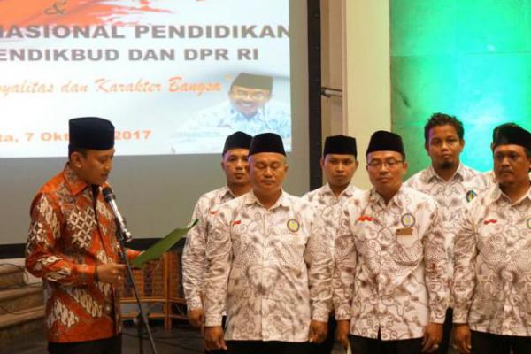 Kukuhkan Pengurus Besar PGSI, Ini Amanat Abdul Kadir Karding