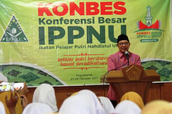 Menag Buka Konferensi Besar IPPNU di Yogyakarta