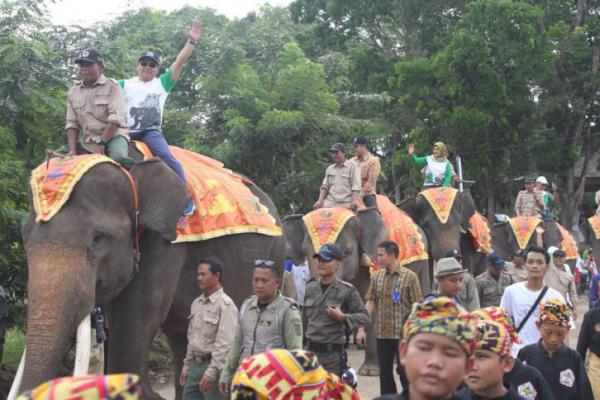 Cak Imin Hadiri Pembukaan Festival Way Kambas ke XVII di Lampung Timur