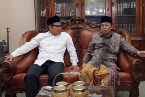 Jelang Cirebon Mengaji, Cak Imin Sowan Pengasuh Ponpes Kempek
