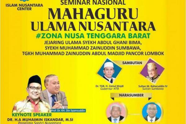 Jelang Munas NU, INC Gelar Seminar Nasional Mahaguru Ulama Nusantara