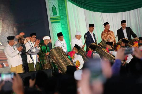 Presiden Jokowi Resmi Buka Munas NU