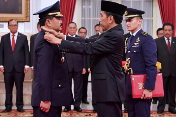 Marsekal Hadi Tjahjanto Resmi jadi Panglima TNI