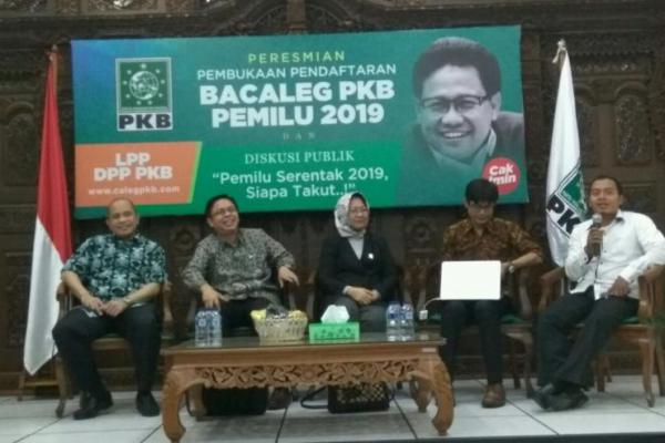 LPP PKB Gelar Diskusi Bertajuk "Pemilu Serentak 2019, Siapa Takut..!"