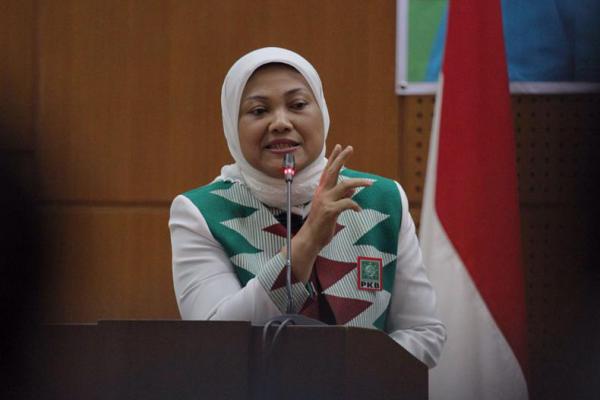 Ida Fauziyah Kader PKB Pertama Sambangi Istana