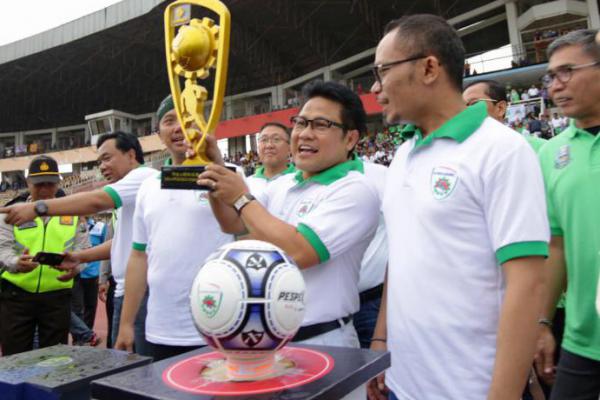 Cak Imin Hadiri Kick Off LPI di Stadion Delta Sidoarjo