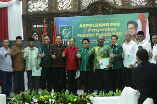 Ini Daftar Cagub-Cawagub Penerima Mandat Politik PKB