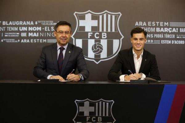 Coutinho Resmi Berbaju Barcelona