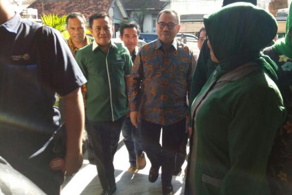 Cagub Jateng, Sudirman Said Sambangi Kantor DPP PKB