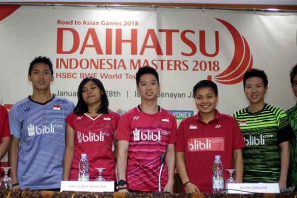 Pebulutangkis Tanah Air Unjuk Gigi Diajang Indonesia Masters 2018