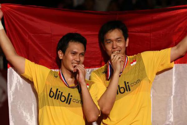 Hendra/Ahsan Raih Kemenangan Pertama Usai Kalahkan Wakil Taiwan