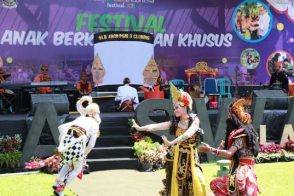 Keren, 1500 Anak Berkebutuhan Khusus Ikut Festival di Banyuwangi