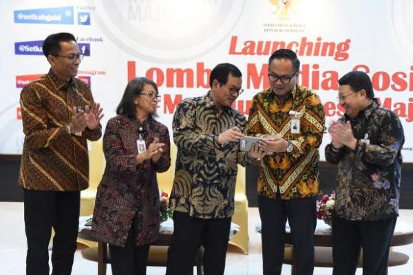 Seskab dan Bank Mandiri Gelar Lomba di Medsos