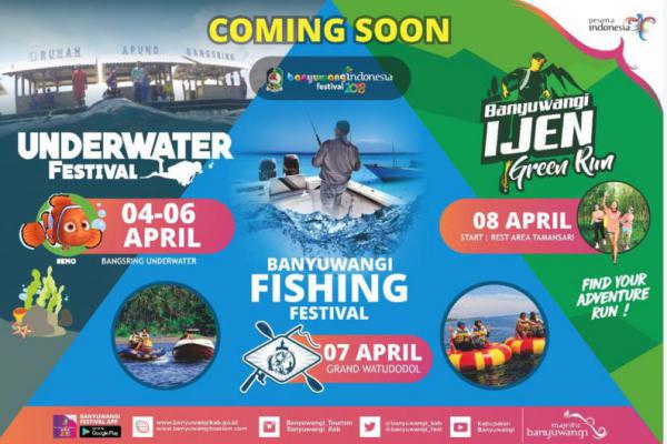 Underwater Festival Banyuwangi Digelar 4-6 April, Nihayah: Monggo Datang