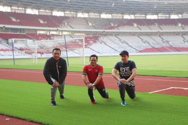 Lari Pagi Bareng Menpora & Tomkur, Cak Imin: Galakkan Olahraga Sejak Dini