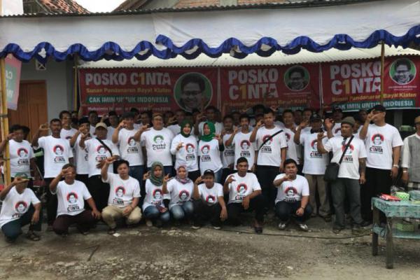 Di Bayat Klaten, Ratusan Pemuda Deklarasikan Posko Cinta