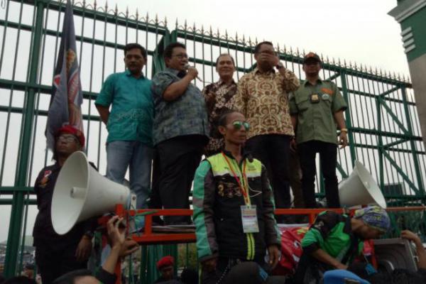 Nur Yasin Siap Perjuangkan Aspirasi Driver Ojek Online