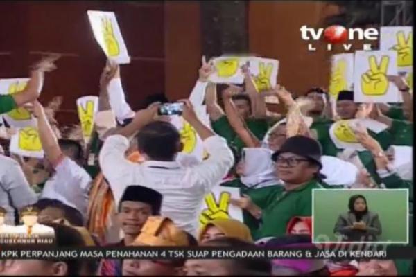 Debat Meriah, Lukman Edy-Hardianto Disambut Syubbanul Wathon