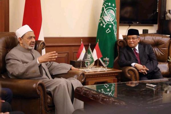 Ketum PBNU: NU Dukung Dokumen Persaudaraan Kemanusiaan Grand Syekh Al Azhar-Paus