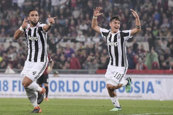 Bungkam AC Milan 4-0, Juventus Kunci Piala Coppa Italia