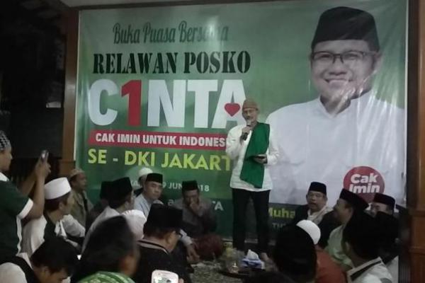 Sandiaga Uno Buka Bersama 5000 Relawan C1NTA se Jakarta