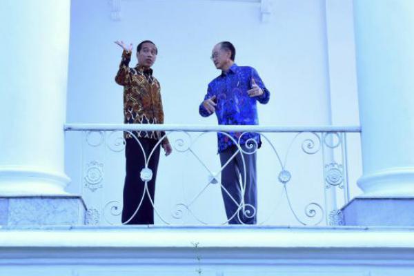 Jokowi Terima Kunjungan Presiden Bank Dunia di Istana Bogor